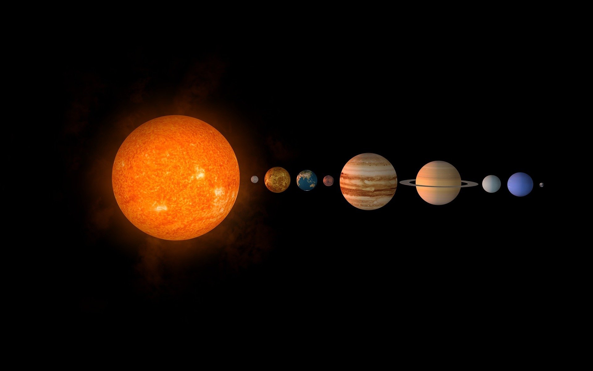 Planets background